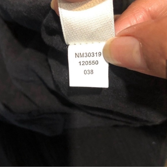 NM Neiman Marcus embroidery boho high low cut midi dress - Picture 9 of 14